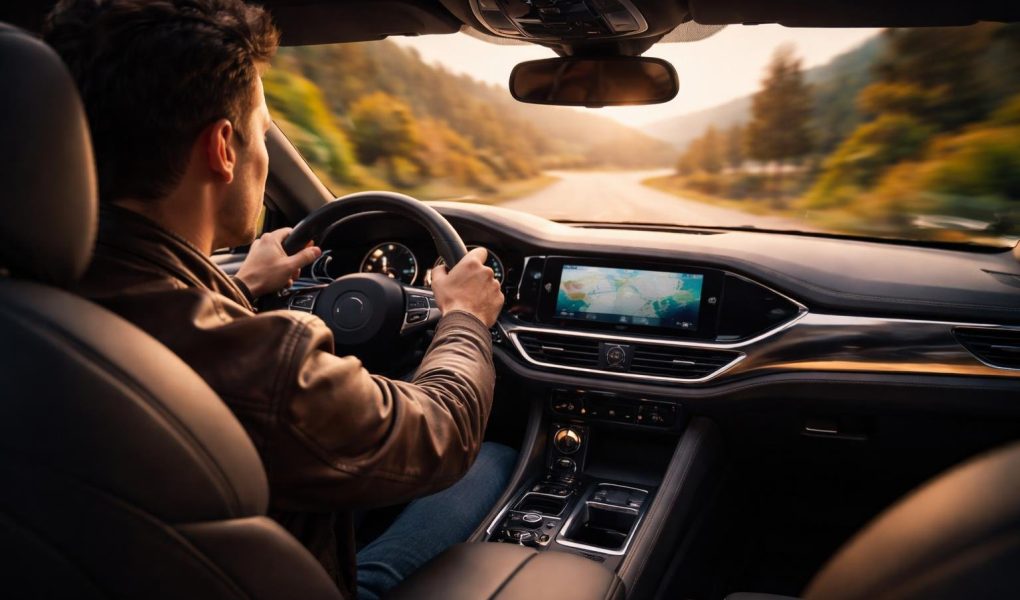 conducteur-voiture-moderne-route-pittoresque