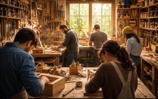 atelier-bricolage-personnes-bois-outils