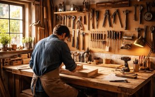 atelier-bricolage-outils-personne-etabli