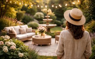 jardin-meubles-fontaine-personne-ambiance