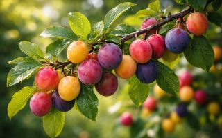 prunier-sauvage-fruits-feuilles