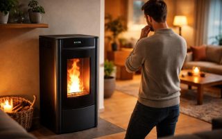 poele-pellets-personne-salon-chaleureux