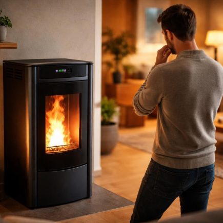 poele-pellets-personne-salon-chaleureux